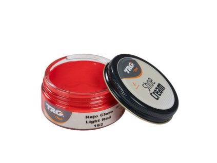 Červený Krém na boty Shoe Cream TRG Light Red 162