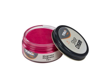 Tmavě Růžový Krém na boty Shoe Cream TRG Magenta 161 tmave ruzovy krem na boty