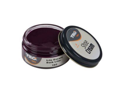 Fialový Krém na boty Shoe Cream TRG Dark Lilac 102