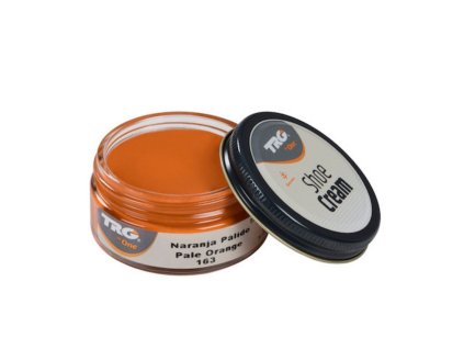 Oranžový Krém na boty Shoe Cream TRG Pale Orange 163