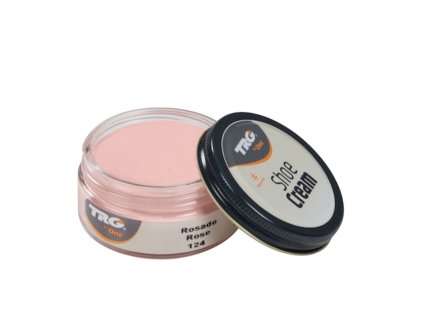 Pastelově Růžový Krém na boty Shoe Cream TRG Rose 124 pastelove ruzovy krem na boty