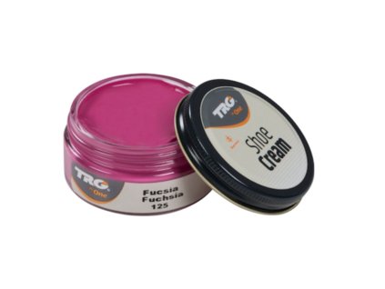 Růžový Krém na boty Shoe Cream TRG Fuchsia 125