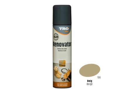 Béžový Sprej na semiš Suede Renovator TRG Beige 130 bezovy sprej na semis boty jako nove