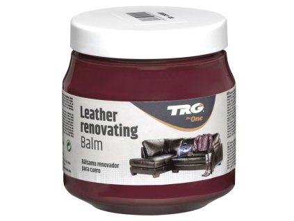 Červený Krém na kožené sedačky Leather Renovating Balm TRG Cherry 185