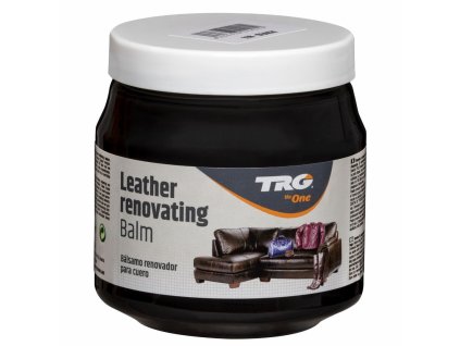 Černý Krém na kožené sedačky Leather Renovating Balm TRG Black 118