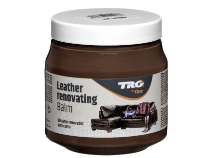 Hnědý Krém na kožené sedačky Leather Renovating Balm TRG Brown 139