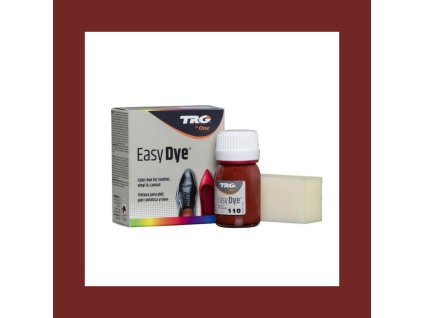 Červeno hnědá Barva na kůži Easy Dye TRG Russet 110