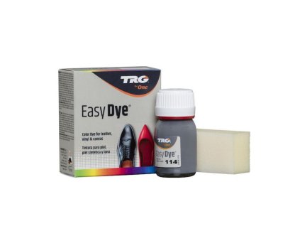 Šedá Barva na kůži Easy Dye TRG Light Gray 114 seda barva na boty obuvnicka barva na sede boty barveni bot na sedo