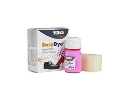 Růžová Barva na kůži Easy Dye TRG Neon 806 neonova barva na boty