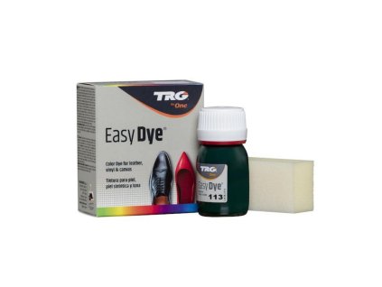 Zelená Barva na kůži Easy Dye TRG Green 113 zelene barvy na boty kozene povrchy trg the one boty jako nove