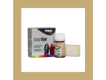 Zlatá Barva na boty 407 Brilliant Gold Easy Dye TRG