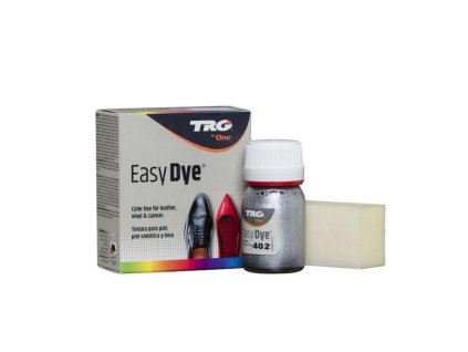 Stříbrná Barva na kůži Easy Dye TRG Antic Silver 402 stribrna barva na boty obuv trg the one