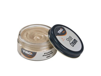 Platinový Krém na boty Shoe Cream TRG Platinum 404 oprava platinovych bot