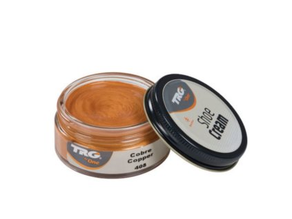 Měděný Krém na boty Shoe Cream TRG Copper 408 medeny krem na kozenou obuv renovace medenych bot trg the one