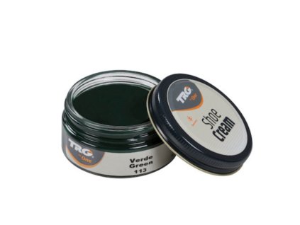 Zelený Krém na boty Shoe Cream TRG Green 113