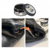 Černý Krém na koženou kabelku Shoe Cream Black 118 TRG the one oprava odřené kabelky jak na to doma fotka před a po