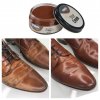 Hnědý Krém na boty Shoe Cream Leather 157 renovace kremovani obnova kozenych bot jak opravit odrene osoupane kozene boty kremovani starych bot domaci renovace bot