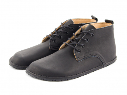 Barefoot kotníkové boty Milagro Premium - černé