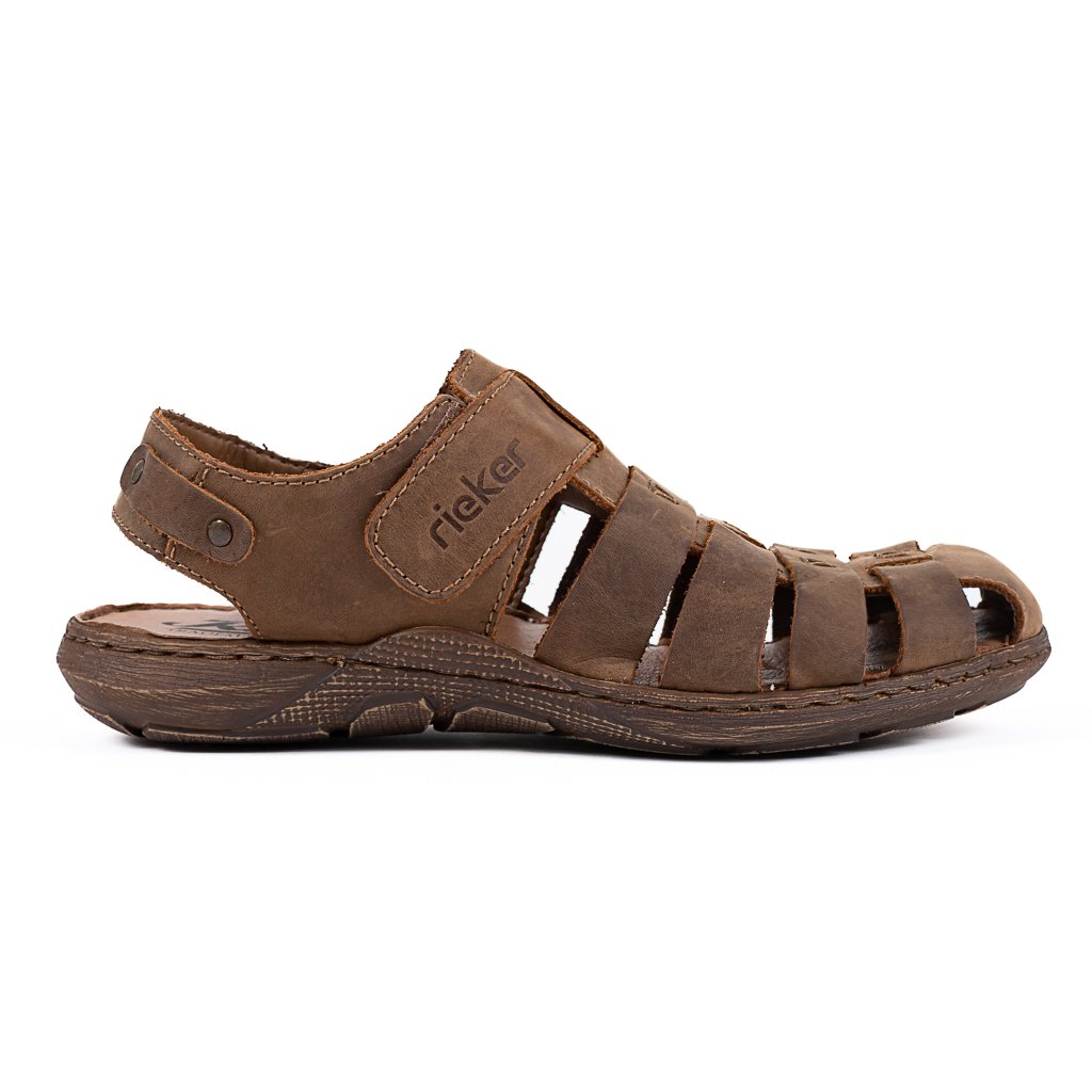 Pánské hnědé sandály Rieker 22074 26