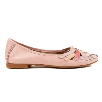 Dámské růžové baleríny Maciejka