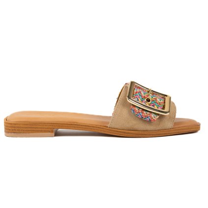 Dámské barevné nazouváky Sabbia