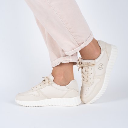 Dámské módní tenisky Bugatti 5252 beige beige 2