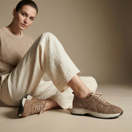 Dámské hnědé prodyšné tenisky Letizia 6