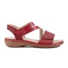 Dámské červené sandály Rieker 65964 35