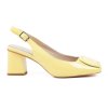 Dámské žluté lodičky s otevřenou patou Epica 3