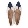 Dámské krémové lodičky s modrou špicí Piccadilly 5