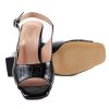 Dámské černé elegantní sandály Letizia 4