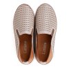 Dámské hnědé slip on polobotky s perforací Letizia 5