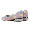 Dámské perforované barevné baleríny Karisma 3