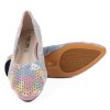 Dámské perforované barevné baleríny Karisma 4