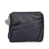 Dámská černá crossbody kabelka s ozdobou Rieker H1005-02