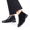 Dámské černé kotníčkové boty Letizia