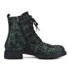 Dámské zelené kotníčkové boty Letizia 2
