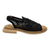 Dámské černé prodyšné sandály Letizia