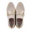 Dámské módní tenisky Bugatti 5251 beige gold 7