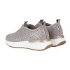 Dámské perforované slip on tenisky Letizia metalické barvy 5