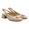 Dámské béžové lodičky s otevřenou patou Letizia 3