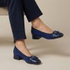 Dámské královsky modré elegantní lodičky Letizia 11