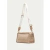Dámská béžová crossbody kabelka Hispanitas