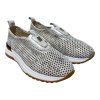 Dámské barevné kožené slip-on tenisky Letizia s perforací