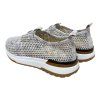 Dámské barevné kožené slip-on tenisky Letizia s perforací
