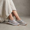 Dámské barevné kožené slip-on tenisky Letizia s perforací