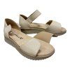 Dámské krémové sandály Caprice s vyjímatelnou stélkou
