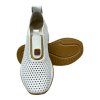 Dámské bílé perforované slip-on tenisky Letizia