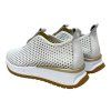 Dámské bílé perforované slip-on tenisky Letizia