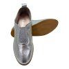 Dámské stříbrné slip-on polobotky Letizia